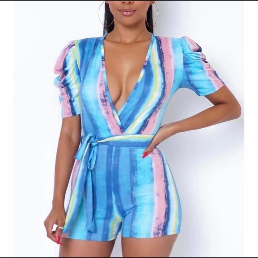 Women’s Multicolored Romper
